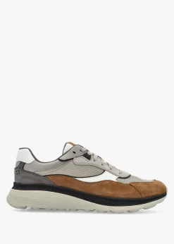 New Geox Men’s U Spherica Actif X1 Sand Toffee Trainers
