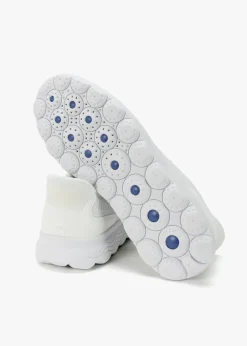 Online Geox Men’s U Spherica Plus A White Trainers