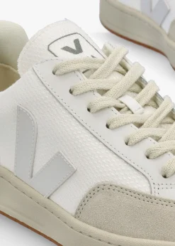 Discount VEJA Men’s V-12 B-Mesh White Natural Trainers