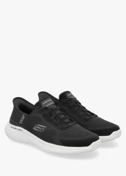 Outlet SKECHERS Men’s Vegan Slip Ins Bounder 2.0 Emerged Black Trainers