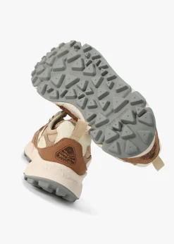 Best FLOWER MOUNTAIN Men’s Yamano 3 Kaiso Beige Military Green Trainers