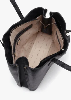 Sale GUESS Meridian Girlfriend Coal Logo Tote Bag