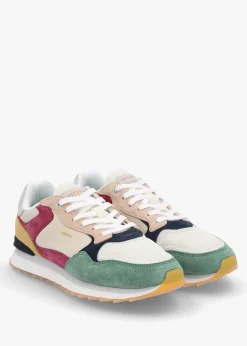 Hot HOFF Montreal Multicoloured Suede Trainers