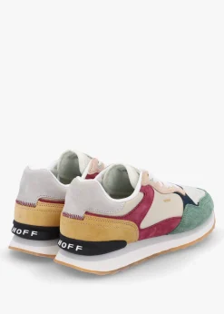 Hot HOFF Montreal Multicoloured Suede Trainers