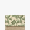Sale BLE Multicoloured Green Envelope Clutch Bag