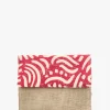 Fashion BLE Multicoloured Pink Envelope Clutch Bag