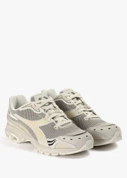 Hot DIADORA Mythos Propulsion 280 M2 Suede Fog Silver Grey Trainers