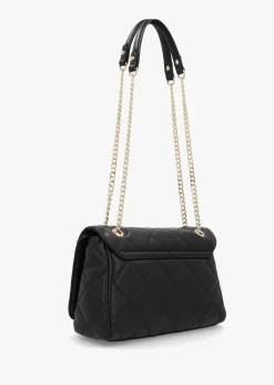 Outlet VALENTINO BAGS Ocarina Quilted Nero Satchel Bag