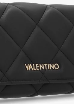 Online VALENTINO BAGS Ocarina Relove Recycle Quilted Nero Wallet