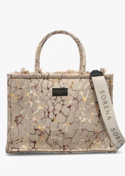 New SORENA One-Of-A-Kind Ammoudi Large Multicoloured Tote Bag