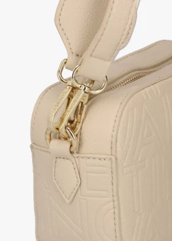 Sale VALENTINO BAGS Pansy Ecru Logo Camera Bag