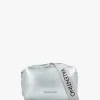 Best VALENTINO BAGS Pattie Haversack Pebbled Avion Metallizzato Cross-Body Bag