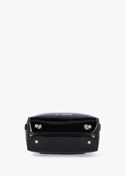Online VALENTINO BAGS Pattie Patent Nero Camera Bag