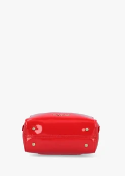 Discount VALENTINO BAGS Pattie Patent Rosso Camera Bag