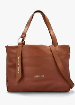 Clearance VALENTINO BAGS Peonies Cuoio Shopper Bag