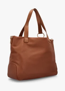 Clearance VALENTINO BAGS Peonies Cuoio Shopper Bag