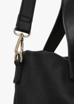 Online VALENTINO BAGS Peonies Nero Shopper Bag