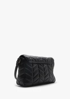 Discount VALENTINO BAGS Petal Chevron Nero Cross-Body Bag