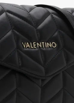Discount VALENTINO BAGS Petal Chevron Nero Cross-Body Bag