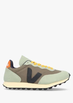 Hot VEJA Rio Branco Ripstop Kaki Black Trainers
