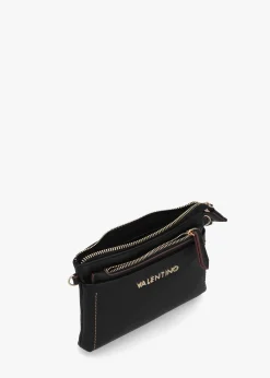 New VALENTINO BAGS Samantha Nero Wallet On A Strap