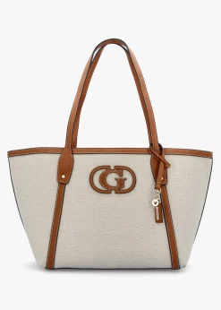 New GUESS Sebina Natural Caramel Tote Bag