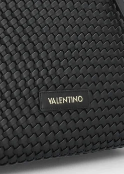 Best VALENTINO BAGS Shantel Woven Nero Hobo Bag