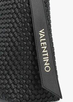 Best VALENTINO BAGS Shantel Woven Nero Hobo Bag