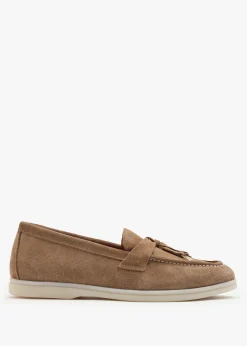 Online DANIEL Siani Beige Suede Loafers