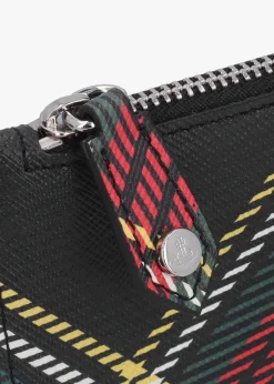 Hot VIVIENNE WESTWOOD Slim Long Chelsea Tartan Multicoloured Card Holder