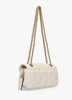 Sale COACH Tabby 20 Quilted Chalk Leather Shoulder Bag