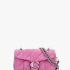 Clearance COACH Tabby 20 Quilted Fuchsia Leather Shoulder Bag
