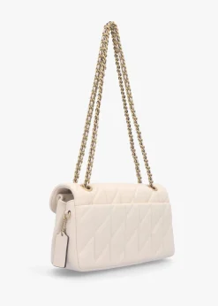 Online COACH Tabby Quilted 26 Chalk Leather Shoulder Bag