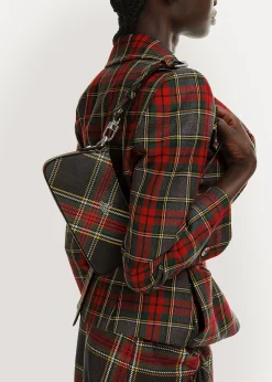 Hot VIVIENNE WESTWOOD Tasha Chelsea Tartan Multicoloured Shoulder Phone Bag