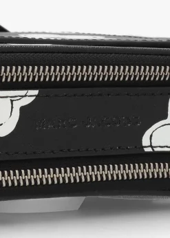 Best MARC JACOBS The Daisy Snapshot Black White Leather Camera Bag