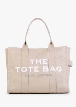 Sale MARC JACOBS The Large Beige Canvas Tote Bag
