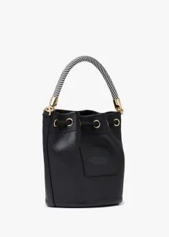 Best MARC JACOBS The Leather Black Bucket Bag