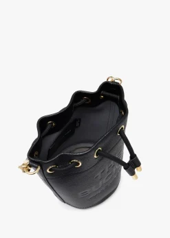 Best MARC JACOBS The Leather Black Bucket Bag