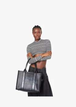 Fashion MARC JACOBS The Leather Large Black Tote Bag