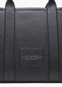 Fashion MARC JACOBS The Leather Large Black Tote Bag