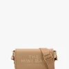 Outlet MARC JACOBS The Leather Mini Camel Cross-Body Bag