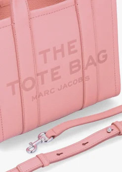 New MARC JACOBS The Leather Small Ribbon Pink Tote Bag