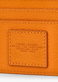 Fashion MARC JACOBS The Leather Tangerine Card Case