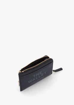 Best MARC JACOBS The Leather Top Zip Black Multi Wallet