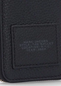 Best MARC JACOBS The Leather Top Zip Black Multi Wallet