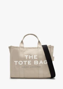 Online MARC JACOBS The Medium Beige Canvas Tote Bag