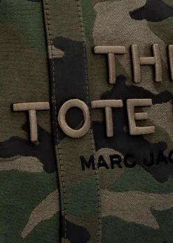 Best MARC JACOBS The Medium Camo Jacquard Camo Multi Tote Bag