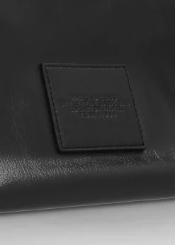 Sale MARC JACOBS The Small Black Leather Chain Sack Bag