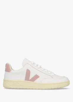 Fashion VEJA V-12 Leather Extra White Babe Trainers