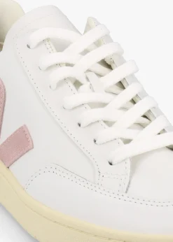 Fashion VEJA V-12 Leather Extra White Babe Trainers